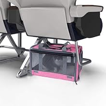 Soft-Sided Pet Carrier for Large Cats | Cat Stuff for Indoor & Travel Bag Medium Cat 20lbs Washable with Privacy Curtains Home Outdoor