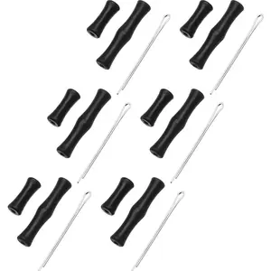 6 Sets Bowstring Finger Guards Archery Bowstring Finger Protector for Hunting
