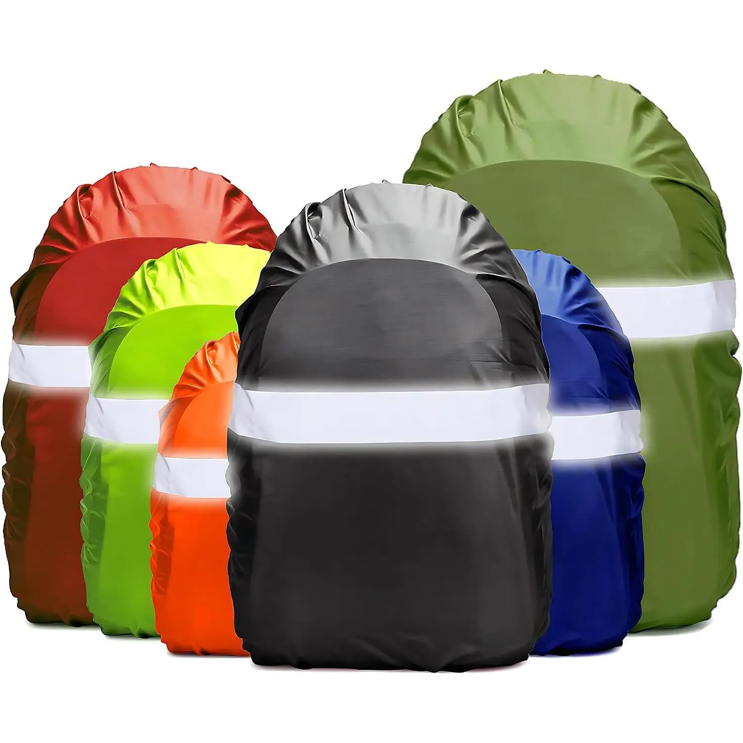 Backpack Rain Cover,8000mm  Level,Upgraded with Reflective,Anti-Slip  Buckle Straps,Ultra- Multilayer Structure for Hiking,Biking,Camping,Outdoor, Traveling