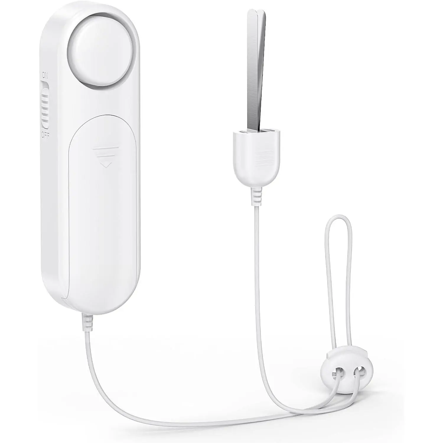 Door  for Door Handle, 130dB Door Alarms When Opened & Window Alarms, No-Drill Travel Door  Device with Lanyard, Door Sensor  for , Apartment & Hotel