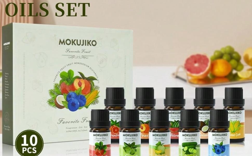 10x10ml Fruit Monosodium Glutamate Oil Set - A high-quality
