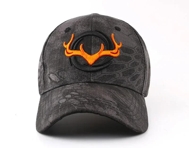 2026 New Creative Fashion HipHop Hat Antlers Digital Printing Street Skateboarding Hat Daily Leisure Decoration Hat Baseball Hat