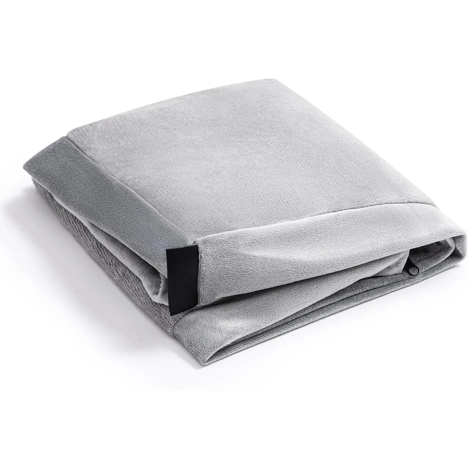 Bed Cover  Washable - Indoor Soft Plush  Bed Cover with Zipper Closure - Easy to Clean - Fits 30 Inch  Crate - Medium - 30"x 20"x 3", Charcoal