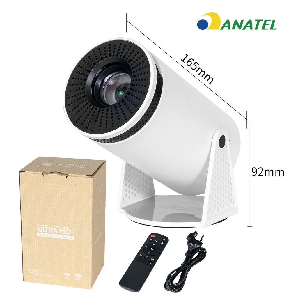 Bestseller HY300 Projector - Home Use Eye Protection Mini Portable HD Projector Supports Wireless Screen Mirroring