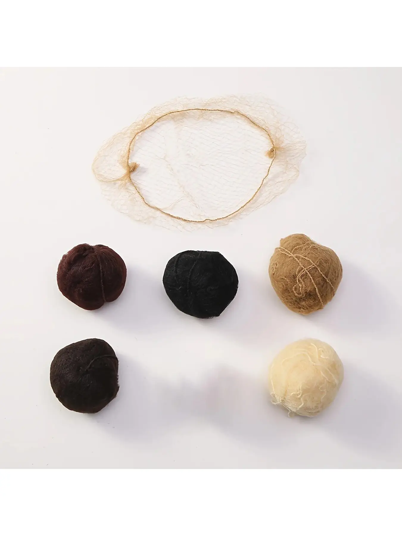 60 High-Quality Nylon Hair Nets, Ideal for Dance Performances, Braiding, Extensions, and Hair Net Hats, All Seasons Use