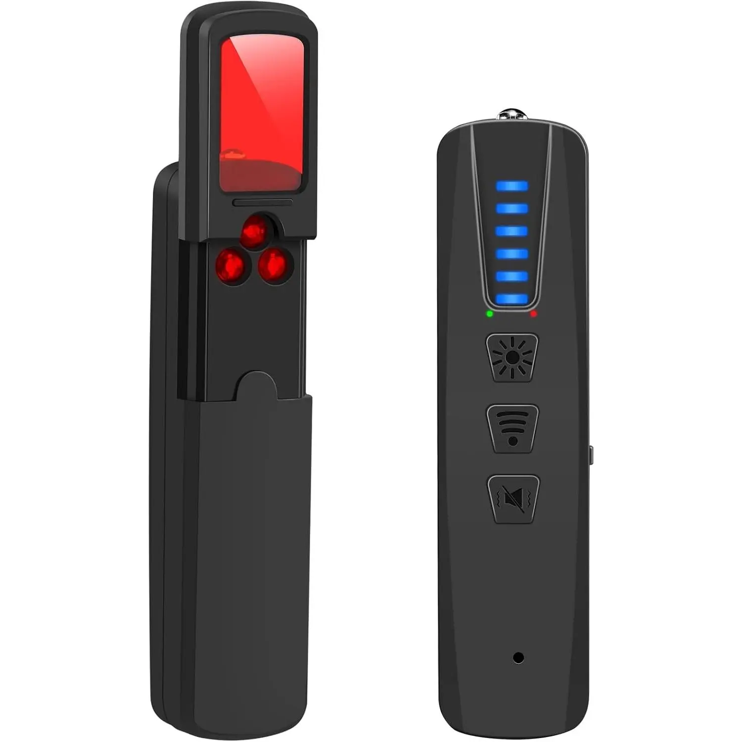 Upgraded Hidden Camera Detector Spy Camera Finder RF Signal Scanner 4 Modes GPS Tracker & Bug Detector Portable for Hotel Car Office Bathroom Airbnb and Travel Security Black