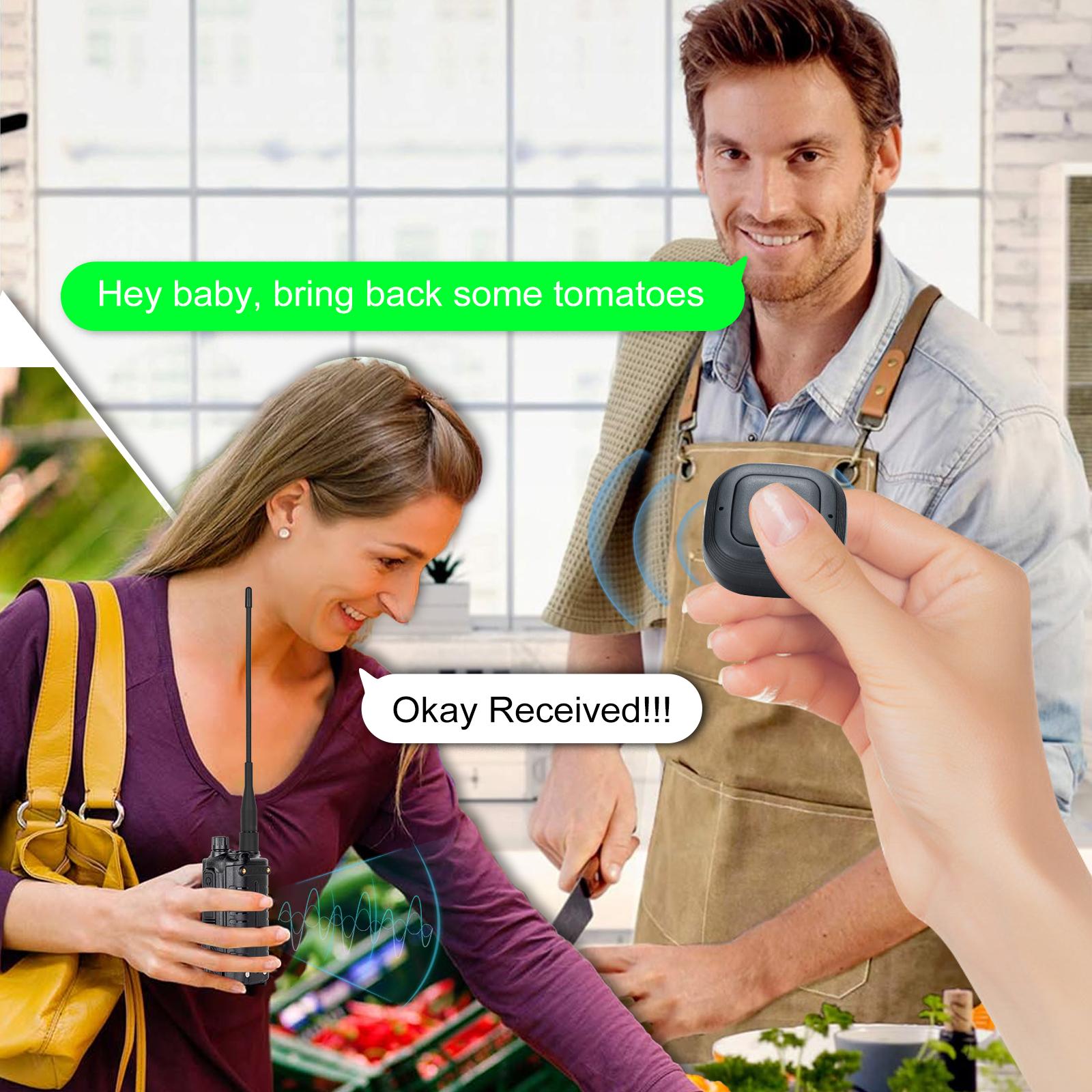 TIDRADIO Wireless PTT (New) Pushbuttons for Phone APP Replaceable Wireless ProgrammerAdaptable to many models UV-5R TIDRADIO Wireless PTT (New) Pushbuttons for Phone APP Replaceable Wireless ProgrammerAdaptable to many models UV-5R