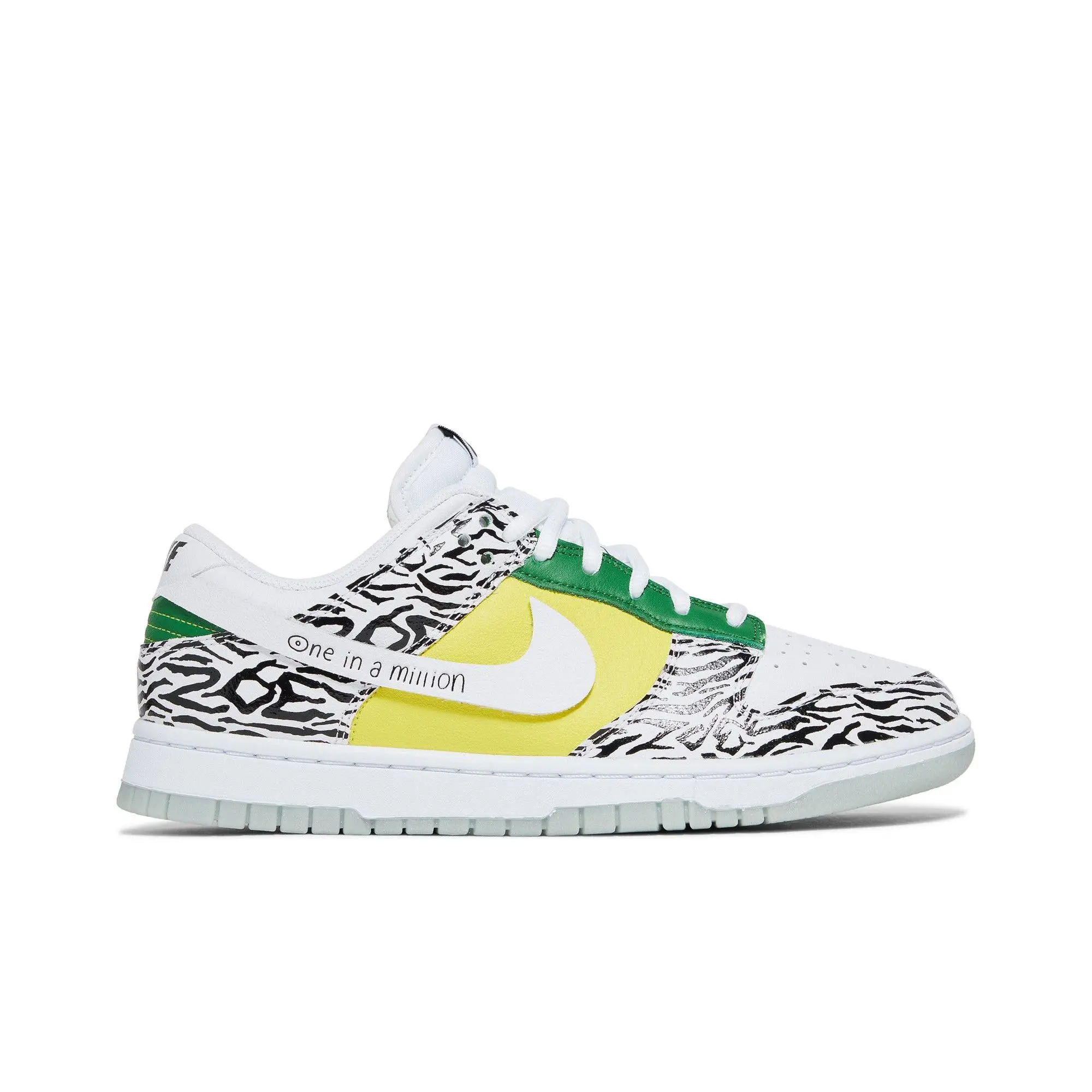 Nike Dunk Low 'Doernbecher 2022' (Unisex) White/White/Black/Green Apple sneakers DR7305 100