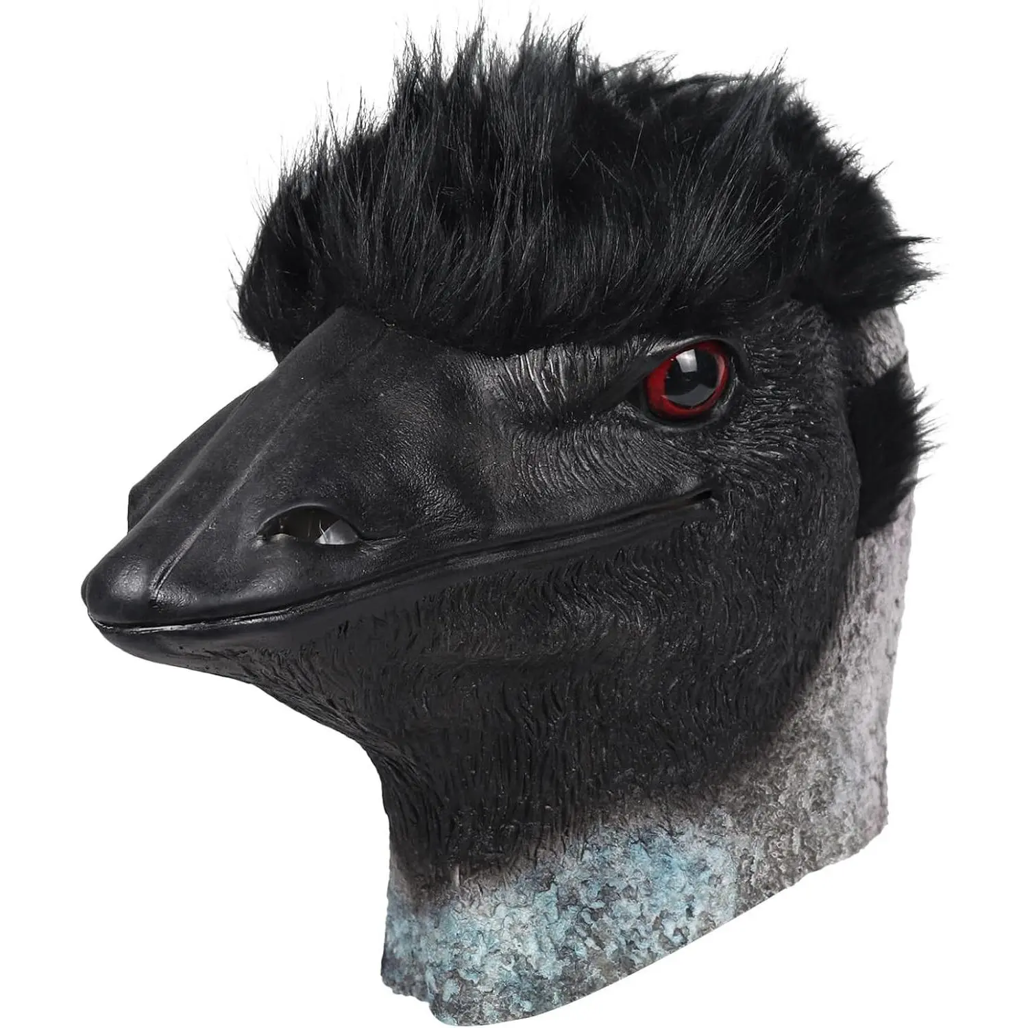 Ostrich Emu Bird Animal Head Mask Funny Cosplay Party Halloween Adult Costume Carnival MaskGift