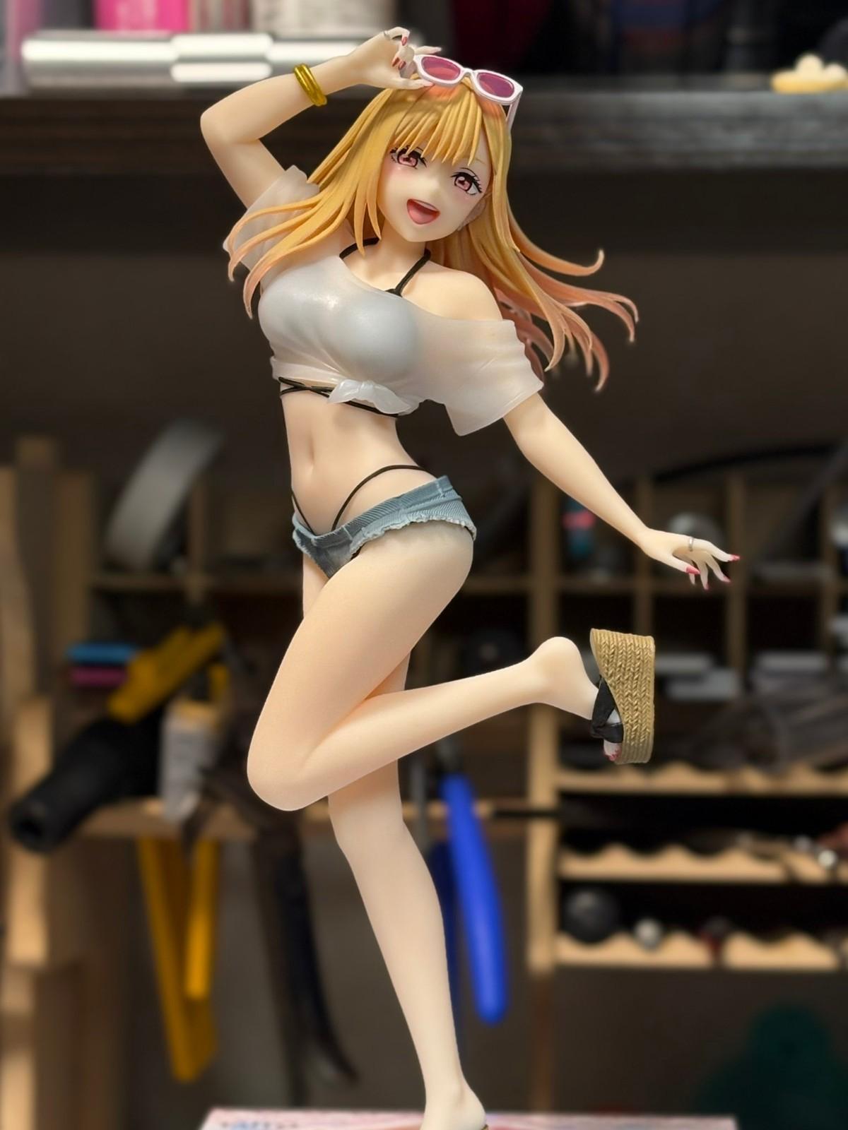 In Stock Original Coreful That Dress-up Doll Falls in Love MARIN KITAKAWA Swimsuit Ver 18cm Anime Doll Model Ornaments