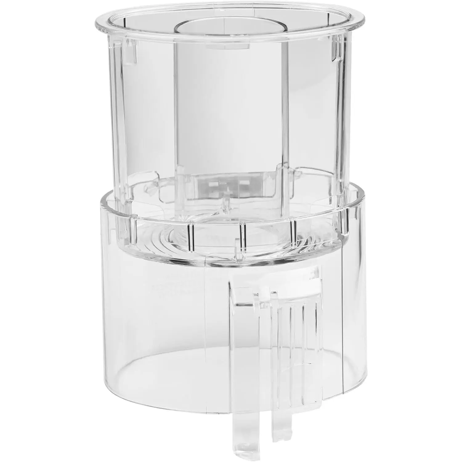 DLC-018BGTXT (DLC-018BGTXT-1) Large Pusher Sleeve Assembly, Food Processor Parts Fit for Cuisinart Tritan Custom Models DFP-11, DLC-8S, DLC-8SY, DFP-11 Deluxe 11, DLC-5, DLC-7FPC