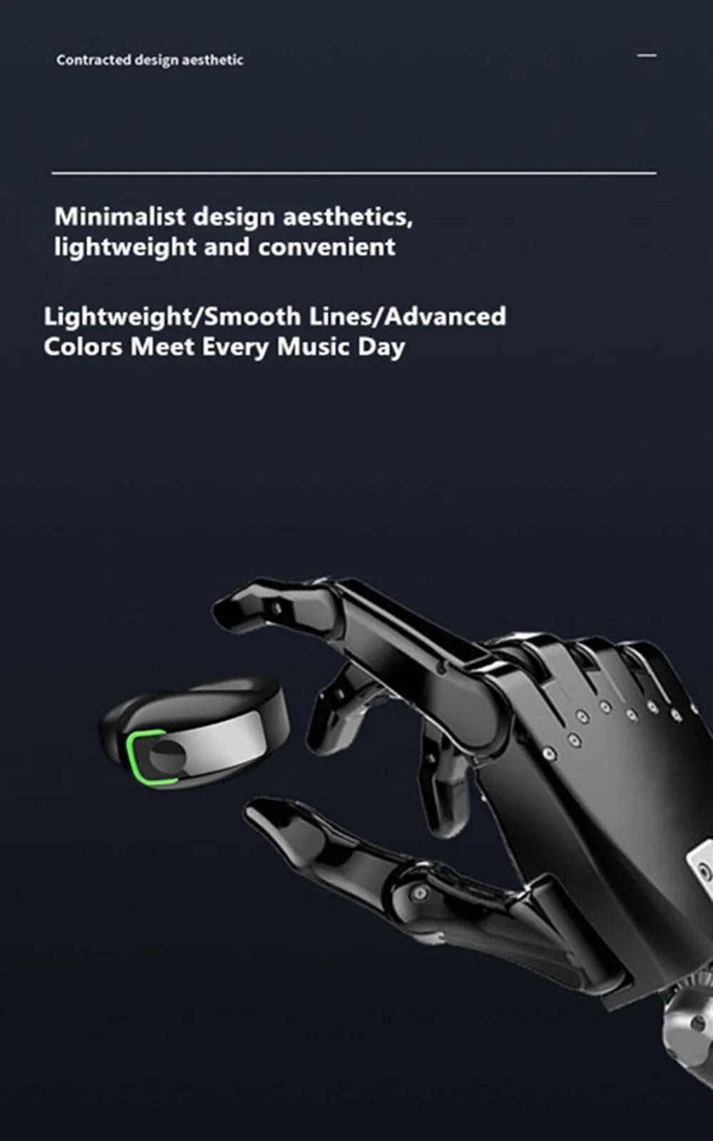 BT  Earphone Clip On Monaural Inear Motion Stereo Bone Conduction Gd28 Business Wireless Earphone Mini Monaural Tws