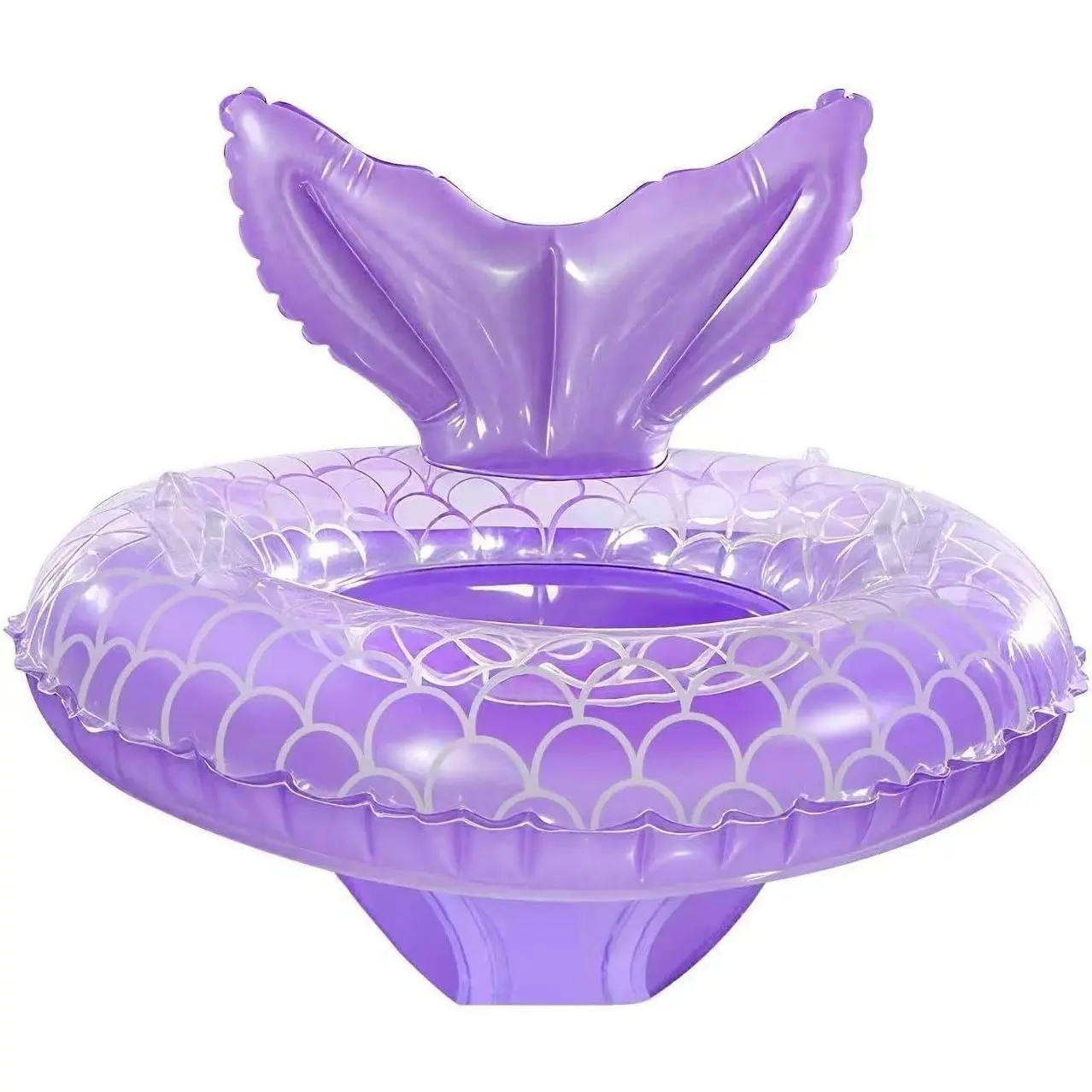 Baby Pool Float, Mermaid Inflatable Swimming Ring with Seat Handle, Infant Pool Floaties for Toddlers Boys GirlsGift