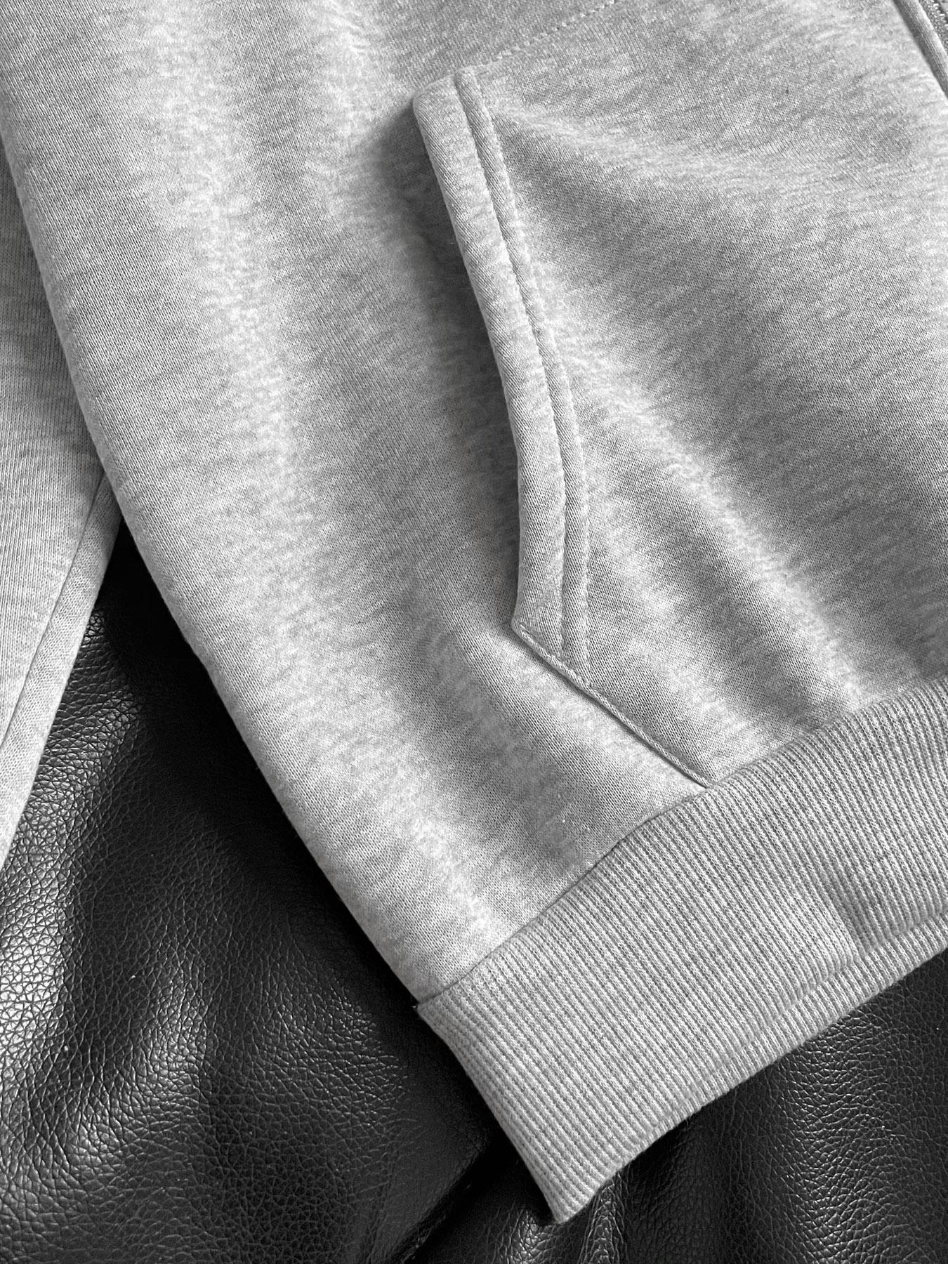 Women's Casual Loose Fit Long Sleeve Hoodie, Lady Vintage Style Zipper Design, Warm Pocketed Sweatshirt for Fall & Winter, Comfortable Daily Wear, Womenswear