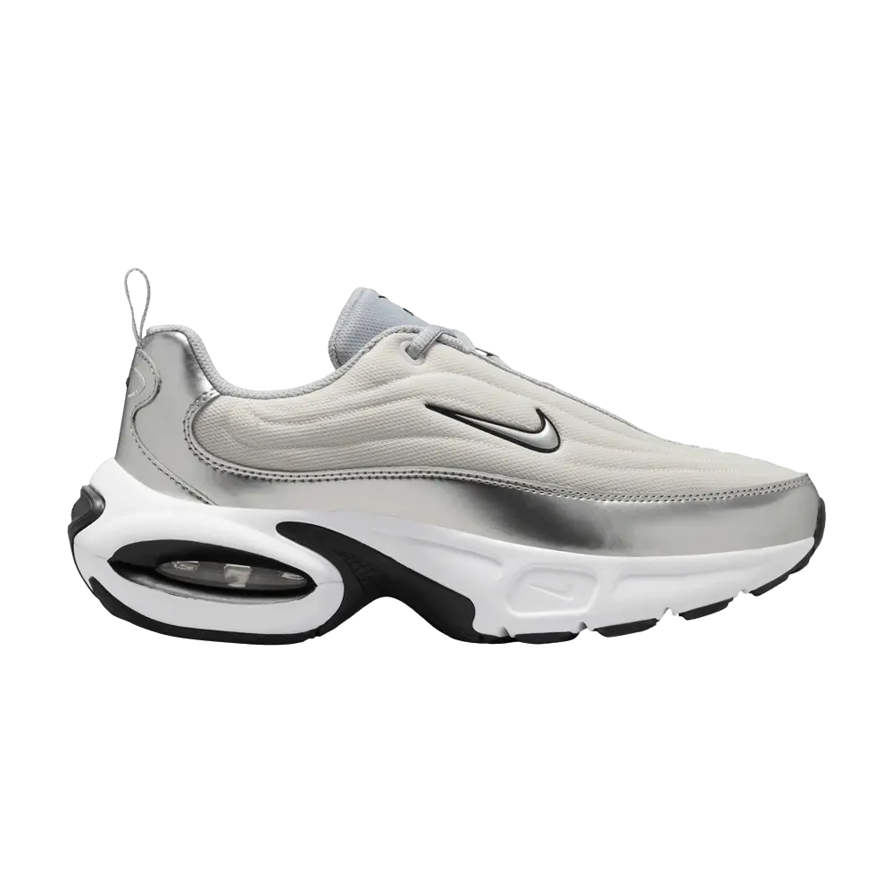 Nike Womens Air Max Portal SE 'Metallic Silver Phantom' (women's sizes) Metallic Silver/Phantom/White/Black running shoes HM0256 001