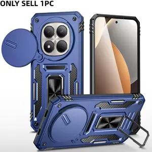 Advanced Lens Protection Rotating Stand Phone Case for Xiaomi Redmi Note 15, 4g/5g International Version, Anti-Drop Full Edge Protector
