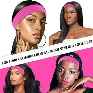 Hair Elastic Band for Hair Wig Bands For Keeping Wigs In Place Edge Wrap To Lay