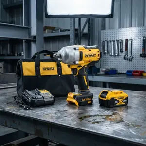 DEWALT DCF900 20V MAX XR 1/2 Brushless Motor Impact Wrench - 1030 FT-LBS Max Torque, 1400 FT-LBS Breakaway Torque, Rubber Grip, LED Work Light, Mechanic Tool for Automotive Repair