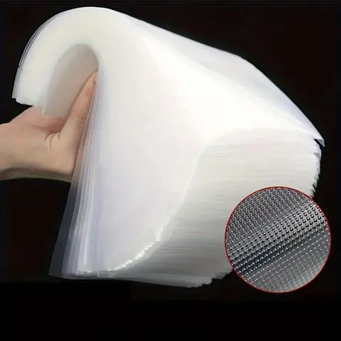 Vacuum Sealer Bag, 100pcs/set Clear Vacuum Storage Bags, Vacuum Sealed Bags, Food Storage Bag for Vacuum Sealer, Kitchen Accessories for Home Use, Gift, Vacuum Packing Seal