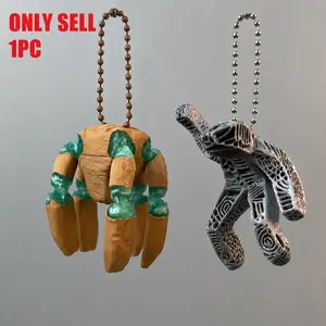 Project Hail Mary Rocky Keychain Charm, Poseable Rocky and Grace Bag Accessory, Sci Fi Reader Gift for Andy Weir Fans, Alien Collectible