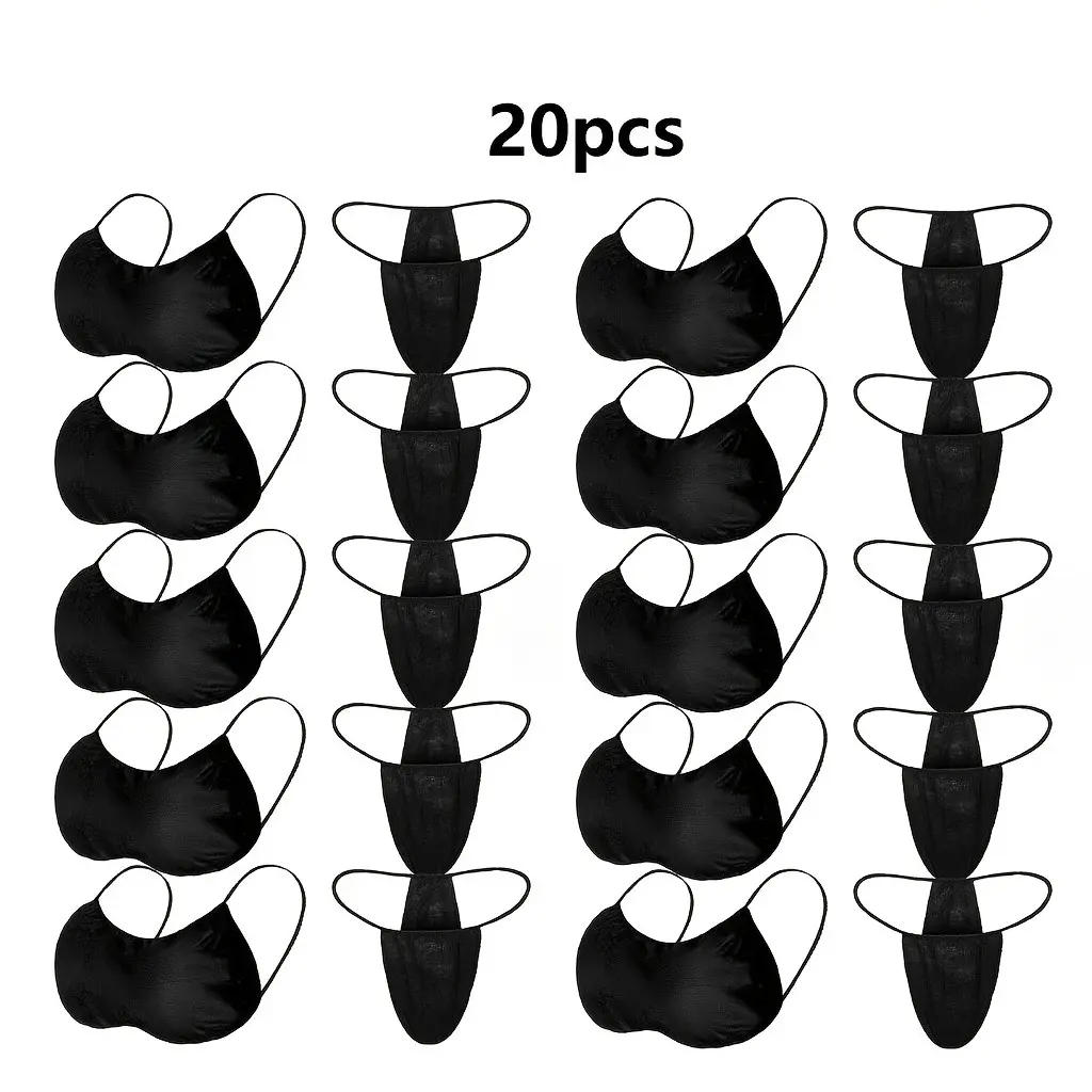 20 Pcs Women's Disposable Underwear Set, Breathable Skin-Friendly Panties & Bra, Ideal for Travel, Home, Beauty Care, Spa Use