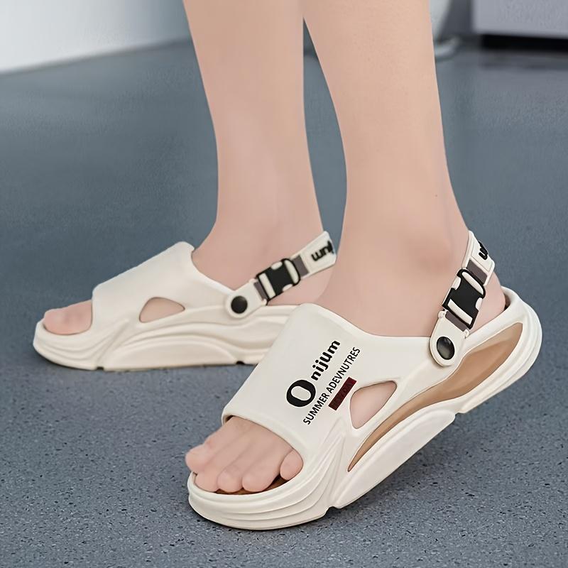 [Massage Cooling Slippers] Unisex Massage & Stress-Relief Cooling Slippers, Summer Anti-Slip & Odor-Resistant Soft-Sole Shock-Absorbing EVA Sandals, Trendy & Versatile Slip-On Sandals for Home and Outdoor Use for Men and Women, Women Shoes