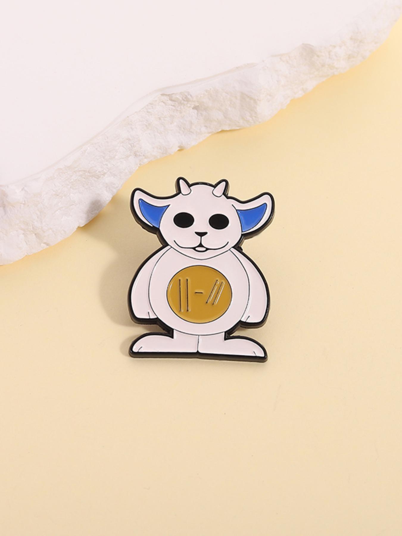 21 Pilots Ned Pin Badge, Cute Mascot Collectible for Music Fans, Concert Merchandise Gift for Enthusiasts