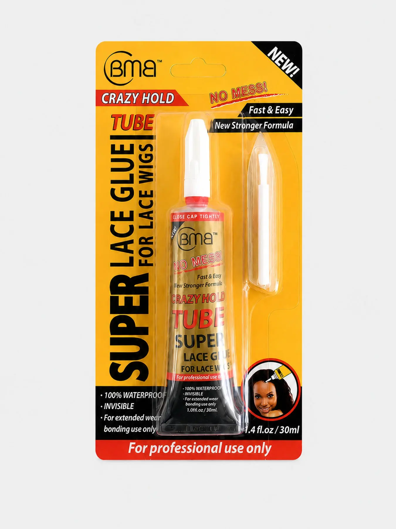  Professional Lace Wig Glue Super Strong Hold Invisible Waterproof Adhesive For Human Hair Lace Front Wigs
