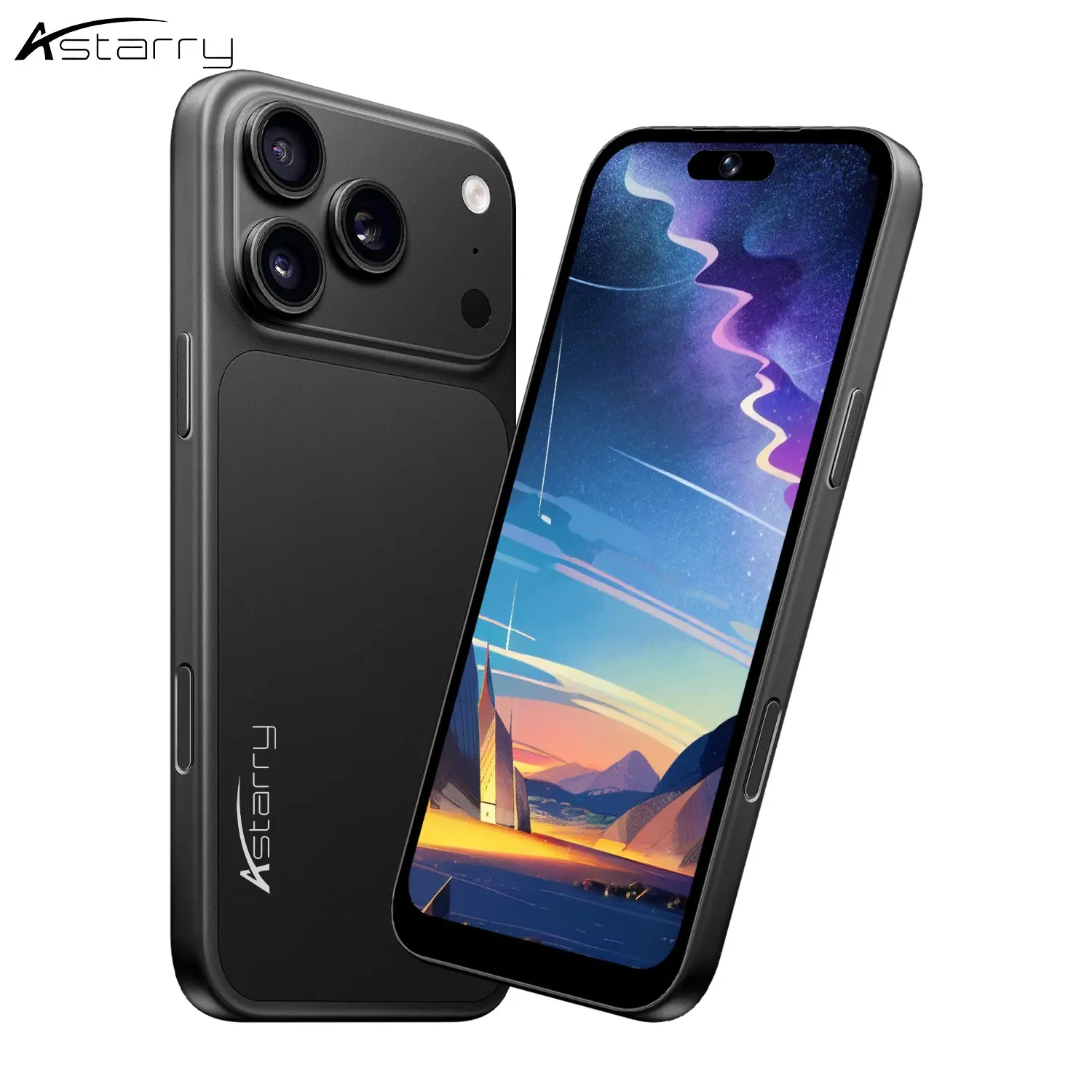 Astarry-17 Pro Max Smartphone, Dual Sim, 6.75-Inch Screen, 3gb+32GB RAM, Android 12, Bluetooth-compatible WiFi, GPS, 4100mah Battery, 5+13mp Camera, Touchscreen Phone