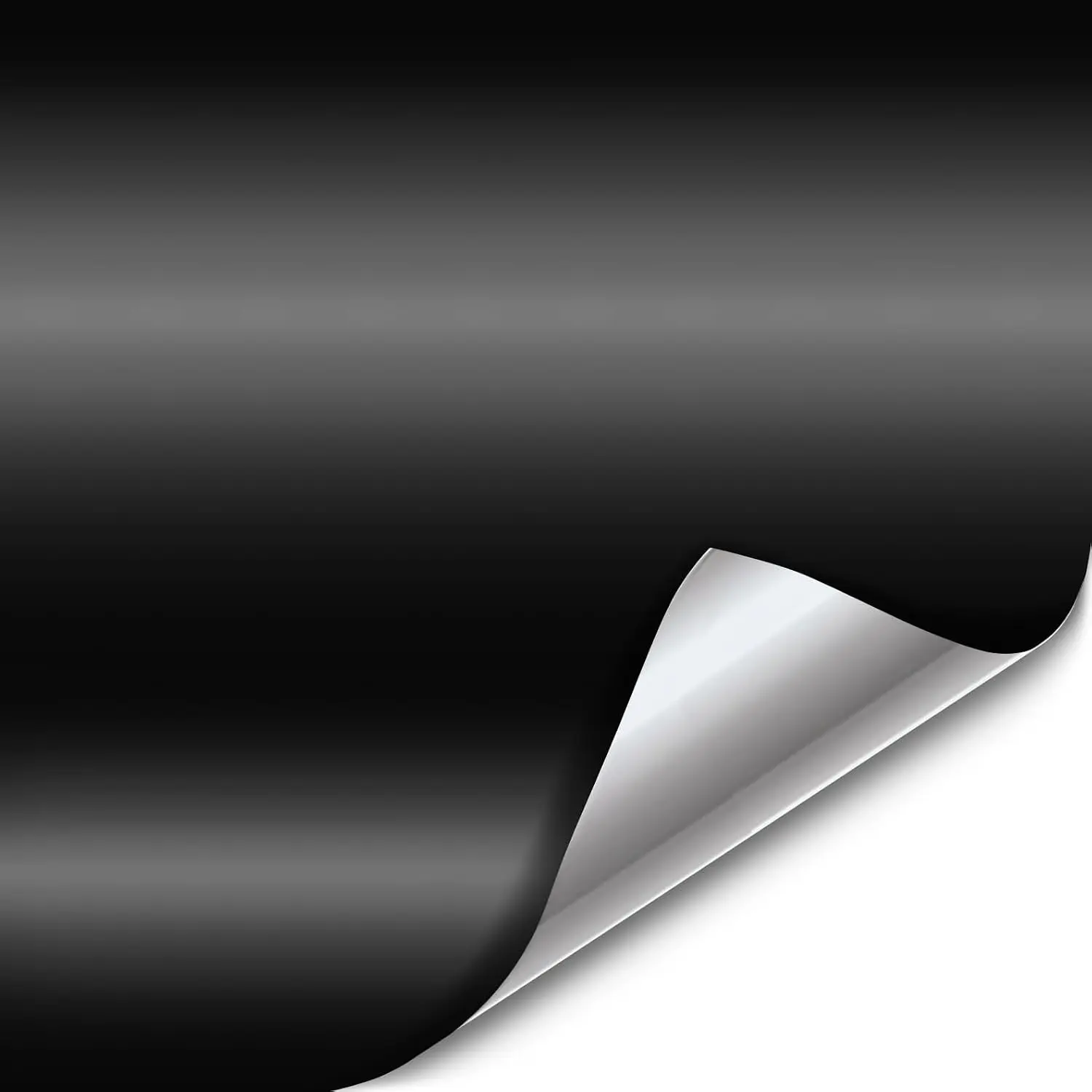 + Ultra Matte Deep Black Vinyl  Wrap Roll with Nano Air Release (1ft x 5ft)