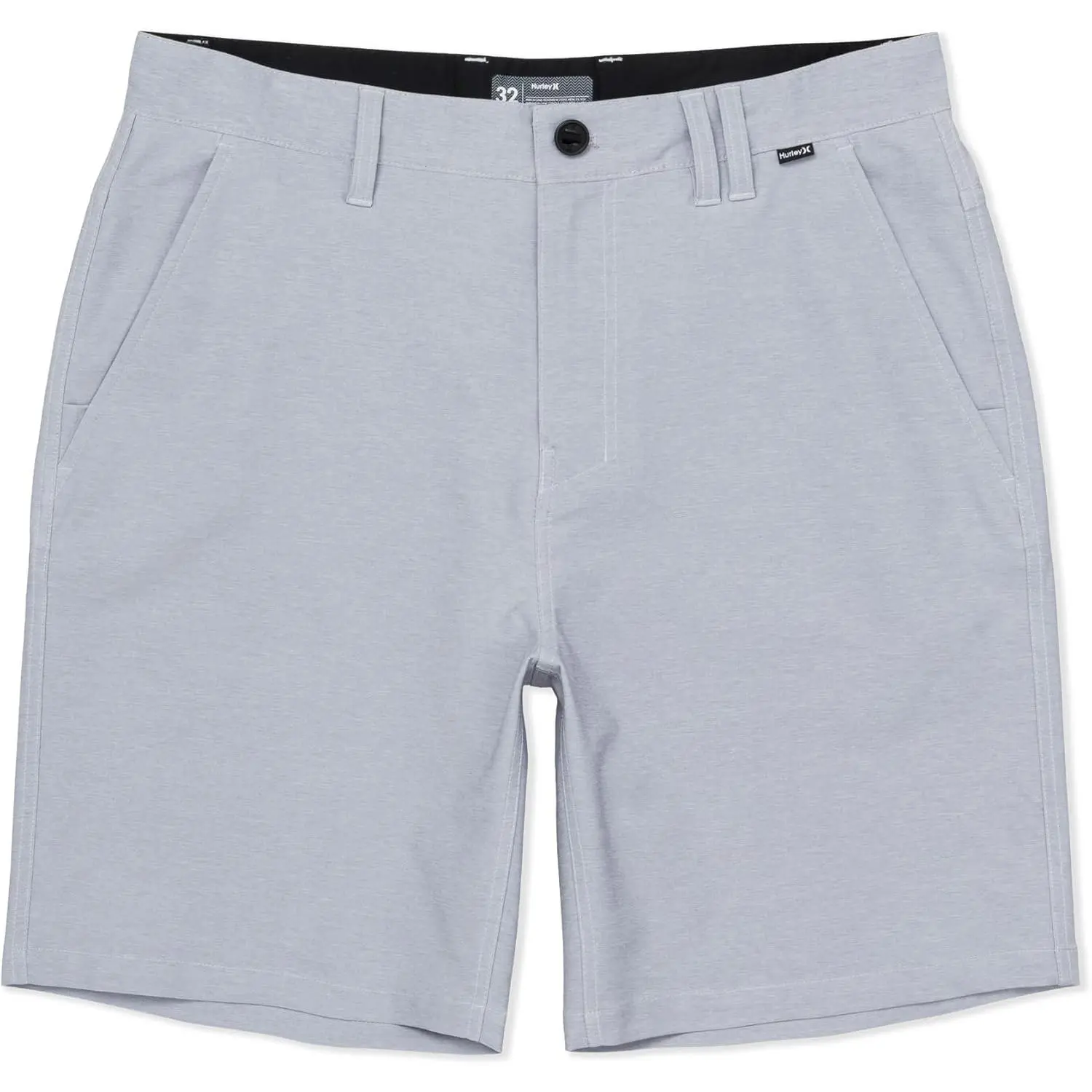 Hurley Men's Phantom 4-Way Stretch Walk Shorts, 9" Inseam 20" Outseam, Quick Dry, Button Closure