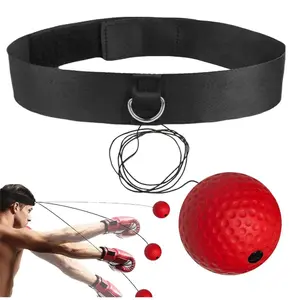 Boxing Reflex Ball for Reaction Training Enhances Speed Coordination Ideal for All Ages Teenagers Adults Parent Child Activities