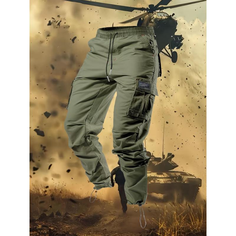 Men's Camo Tactical Pants Warm Ripstop Cargo Lightweight Outdoor Hiking with Multiple Pockets Menswear Polyester Men's Camo Tactical Pants Warm Ripstop Cargo Lightweight Outdoor Hiking with Multiple Pockets Menswear Polyester