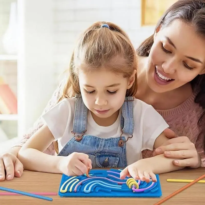 Silicone Sensory Stress Relief Board, Dual-Sided Anxiety Toy, Perfect for Autism & Adhd, Travel Essential, Ideal Gift for Teens