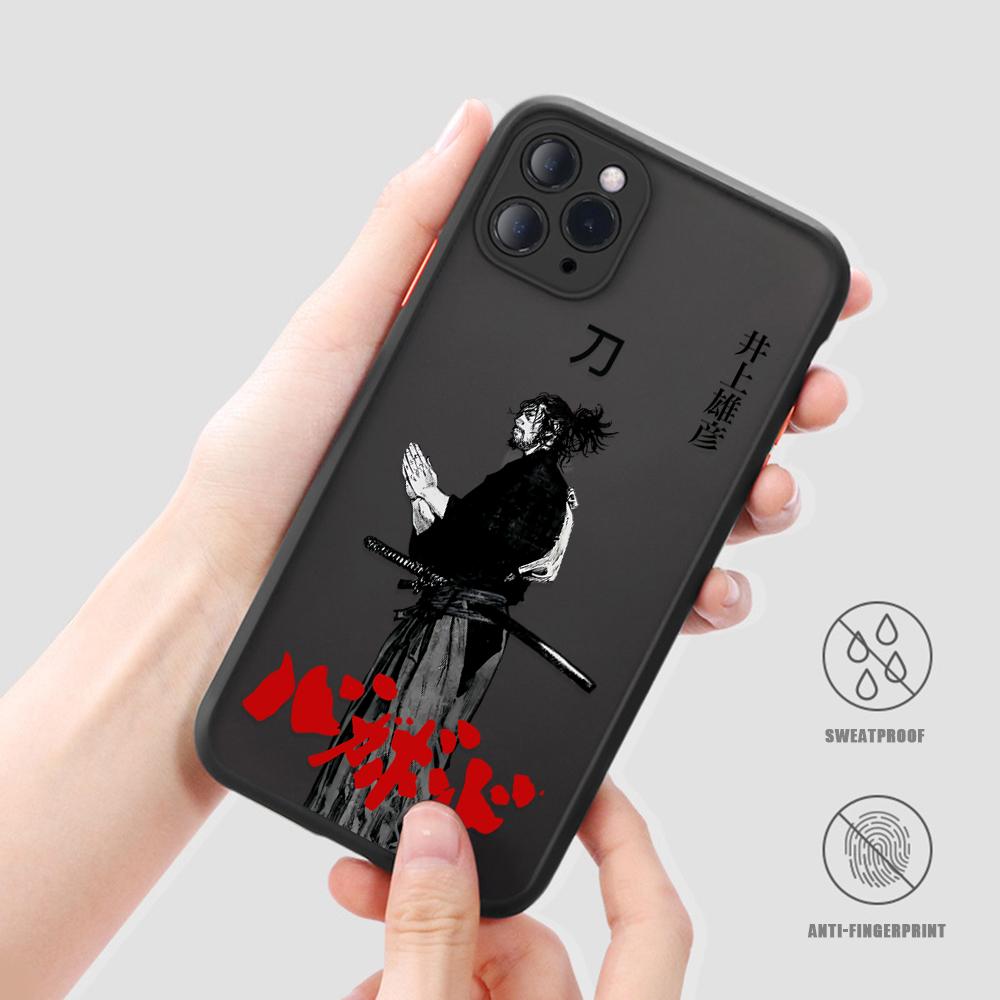 Vagabond Inoue Takehiko Phone Case for iPhone 17 16 15 14 13 12 11 Pro Max X Xs Matte Transparent Hard Cover