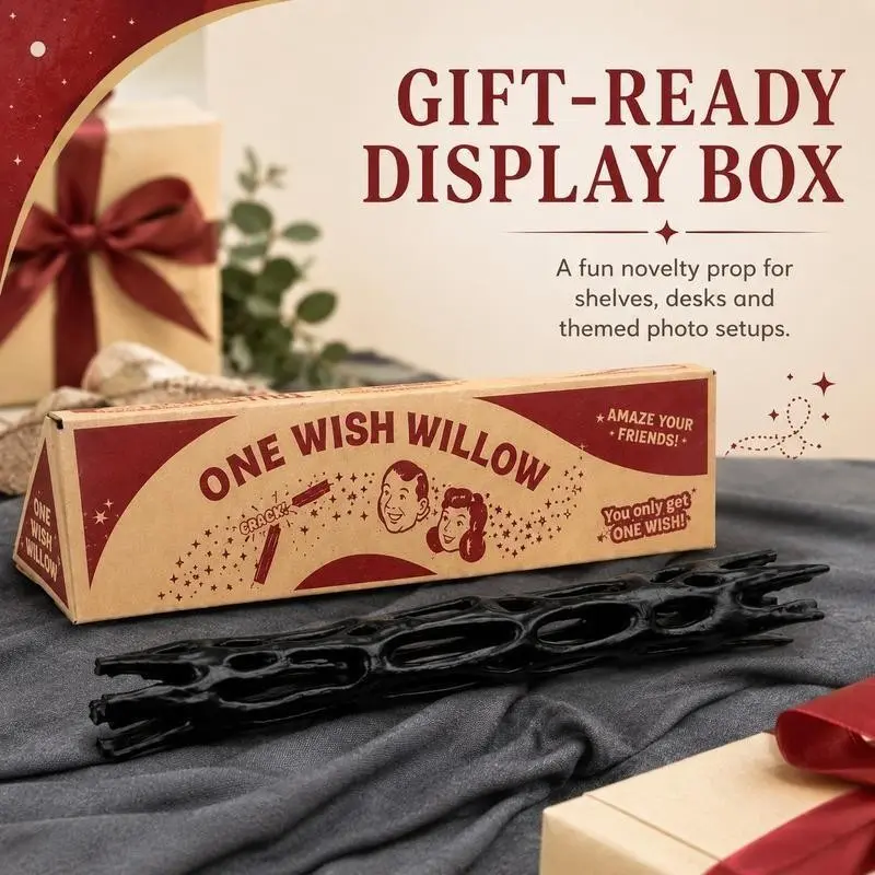 Wish Tree, 3D Printed Wooden Wish Prop, Event and Party Decoration, Party Accessories, Perfect for Celebrations and Gatherings