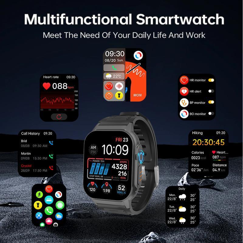 NEW 2026Watch Fadaiqi-H16ultra New Smart Watch , 2.02" HD Display, 112+ Fitness Activity Tracker, Heart Rate Monitor, Sleep Monitor, Step Counter, Bluetooth Calling, IP68 Waterproof, for Android & iOS - Monitoring Shipped from the US VanLif NEW 2026Watch Fadaiqi-H16ultra New Smart Watch , 2.02" HD Display, 112+ Fitness Activity Tracker, Heart Rate Monitor, Sleep Monitor, Step Counter, Bluetooth Calling, IP68 Waterproof, for Android & iOS - Monitoring Shipped from the US VanLif