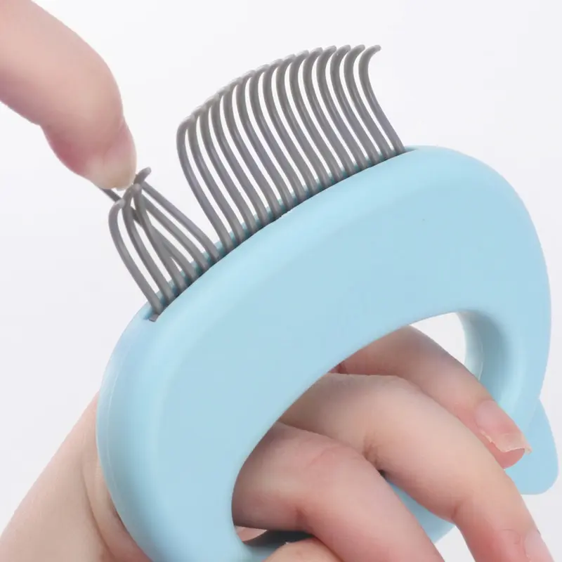 Pet Grooming Comb for Cats, Gentle Massage And Hair Removal Brush, Durable Plastic Material, for Feline Care And Shedding, Cat Brush