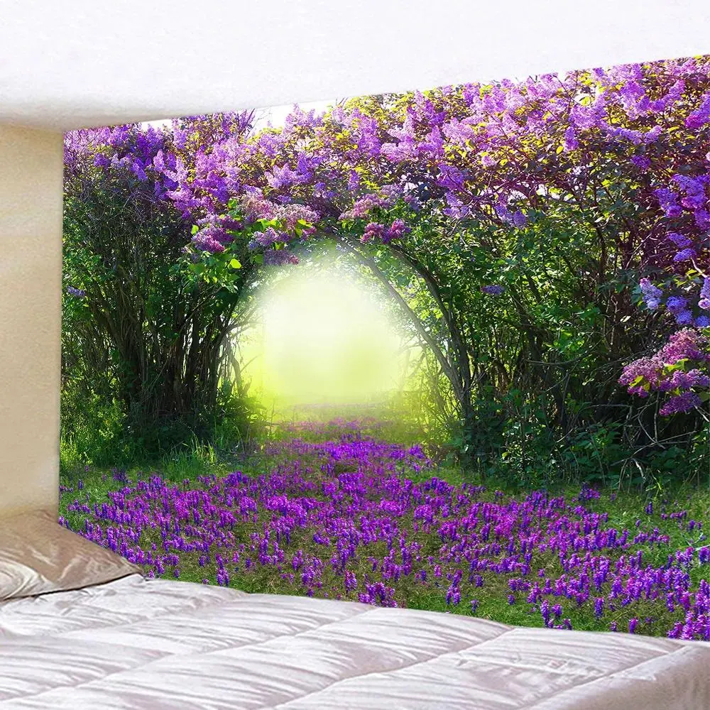 Spring Pink Rose Wooden Fence Backdrop Party Background Cloth, Floral Garden Tapestry Wall Hanging Photography Background Premium Polyester Fabric, Garden Party Decor, Wedding Event Setup, Photo Studio Prop, Outdoor Celebration Background