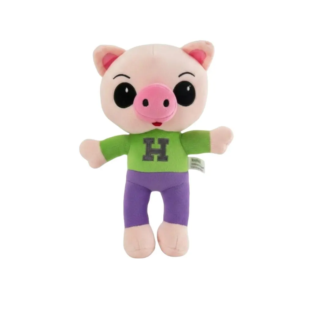 25cm Cute Pig Plush Toy, Soft Fluffy Doll, Cartoon Pig Figurine, Birthday Gift for Boys Girls, Bedroom Pillow Collectible.Other options are also available.