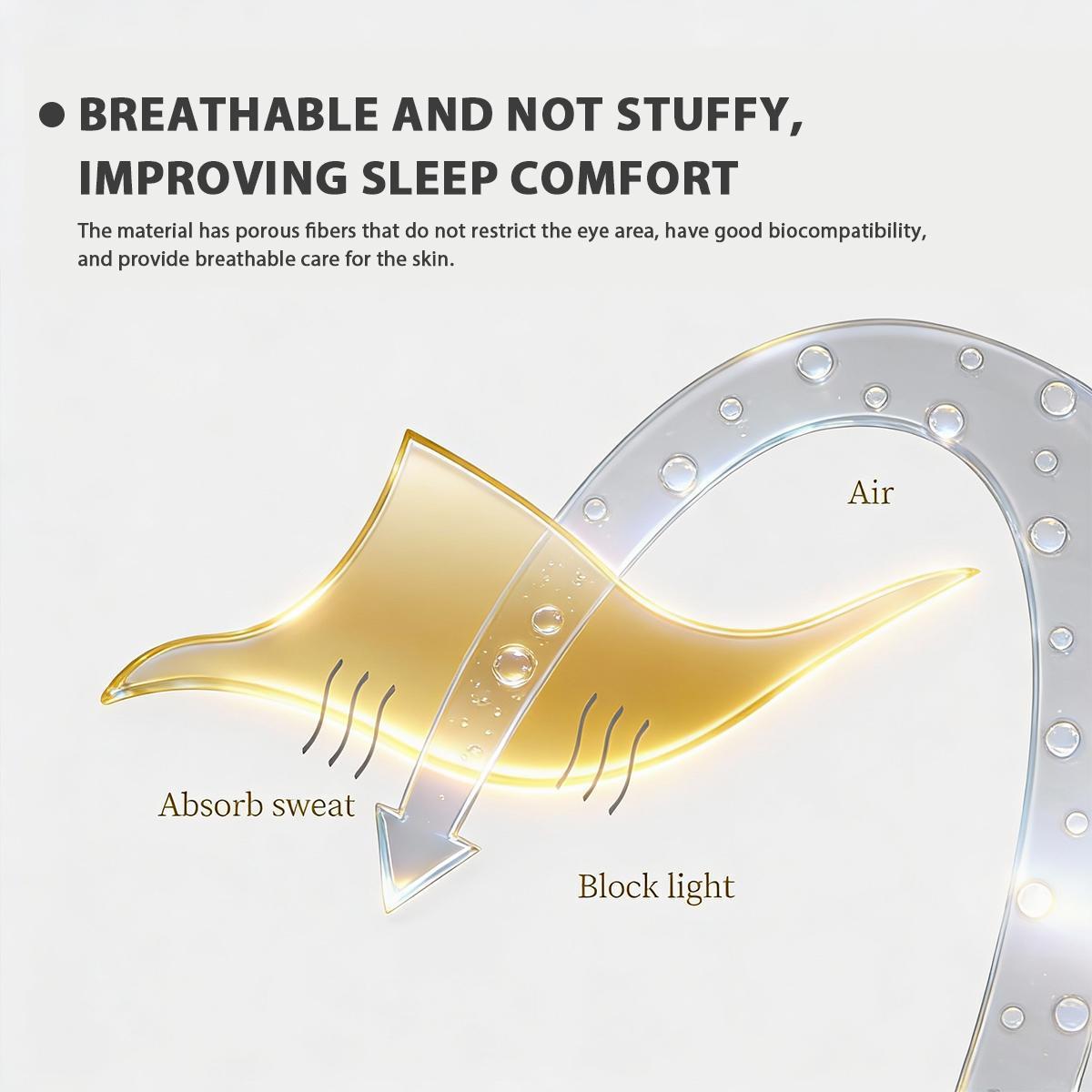 KatchMe Women's Silk 4PCS Solid Color Sleeping Set, Comfort Satin Eye Mask Headband Scrunchies with Storage Bag Portable 4 Pieces Set