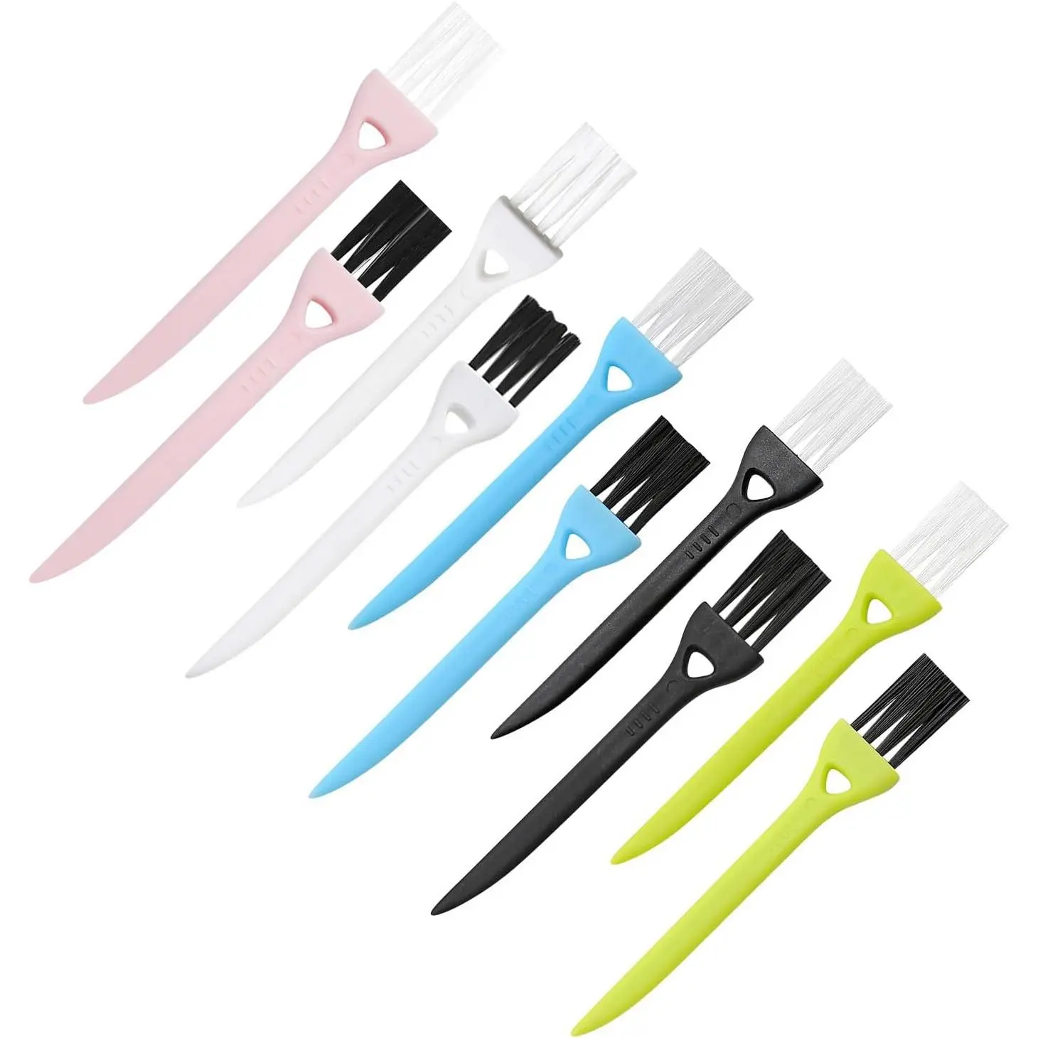 10 Pack Electric  Cleaning Brushes Electric Razor Cleaning Brush Small Crevice Detail Cleaner for   Hair Clippers Cordless Beard Trimmers Lint Remover Sweater Defuzzer Keyboard