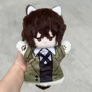 10cm Plush Anime Nakahara Chuuya Kunikida Doppo Adorable Printed Nunu Cotton Doll Pendant Toys Kawaii Body Role Pendant Gift