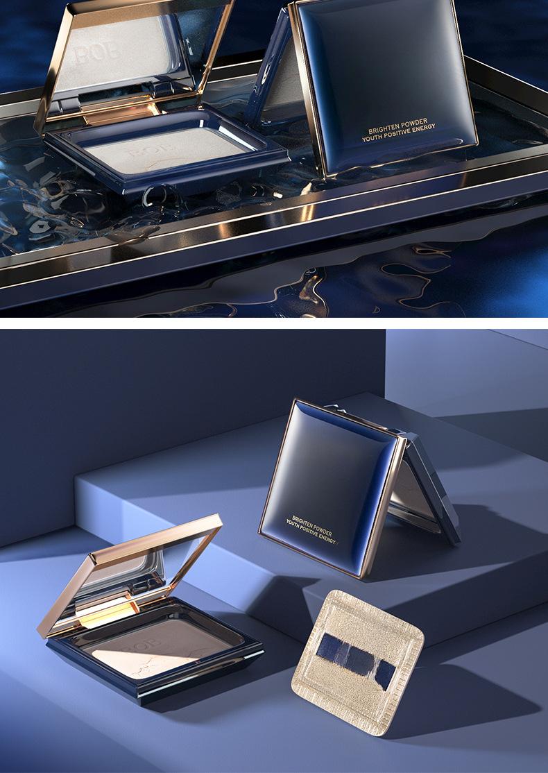 Squalane Luxurious Beauty Powder: Natural Concealer, Long-Lasting, Oil Control, Lightweight, Non-Caking Makeup for Women