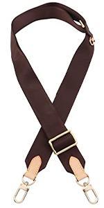 Multi Pochette Accessories Replacement Crossbody Strap Adjustable Wide Canvas Strap for LV Purse Shoulder Bags
