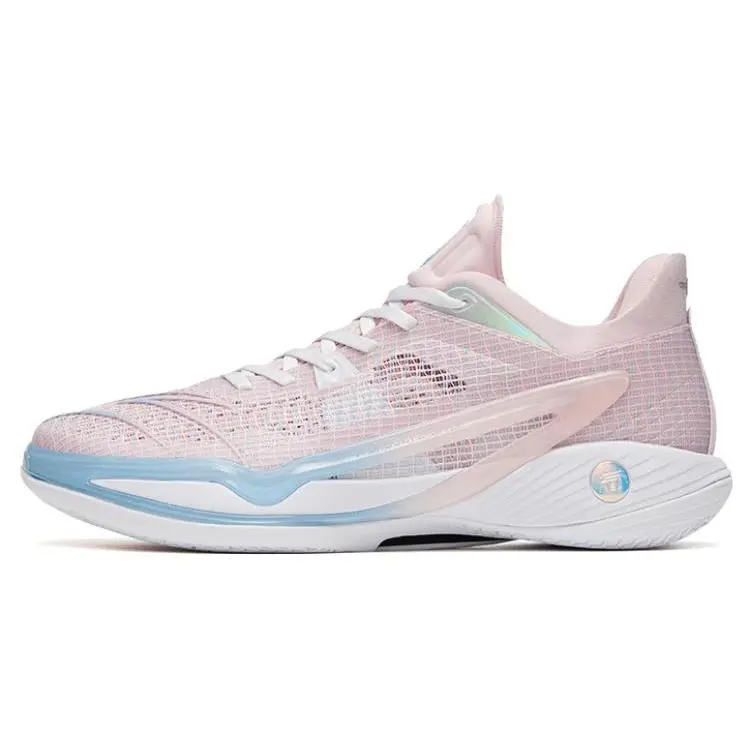 Anta Qingshuang 4 Fruit Pink Basketball Shoes for Men – Non-Slip, Durable, Low-Top Verifiable, with credentials and supporting global authentication