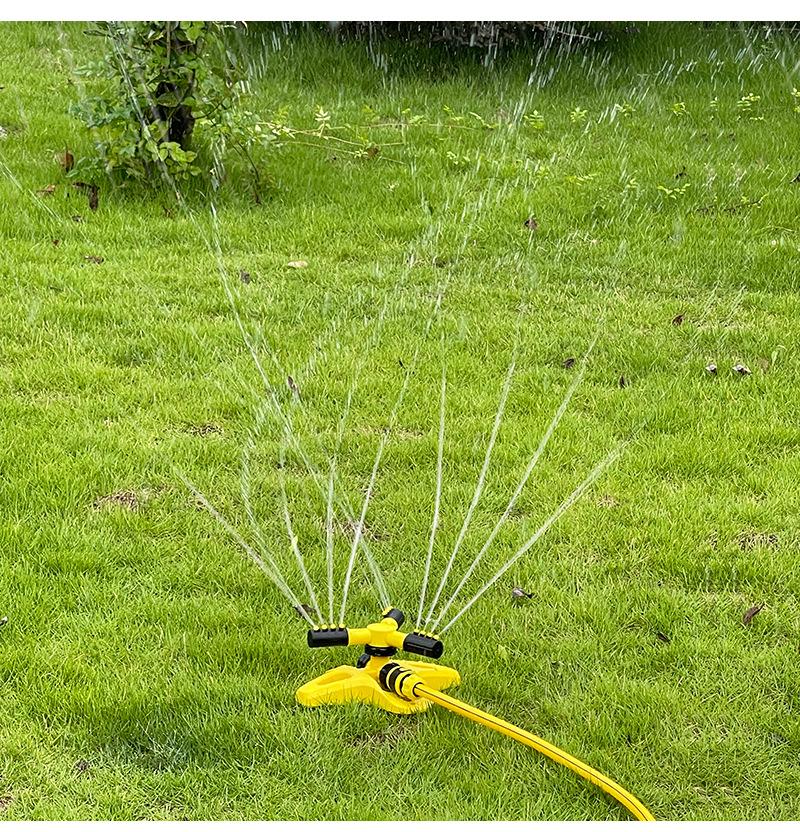 Eco 360-Degree Rotating Automatic Sprinkler for Villas and Gardens, ideal for watering lawns and can be connected in series