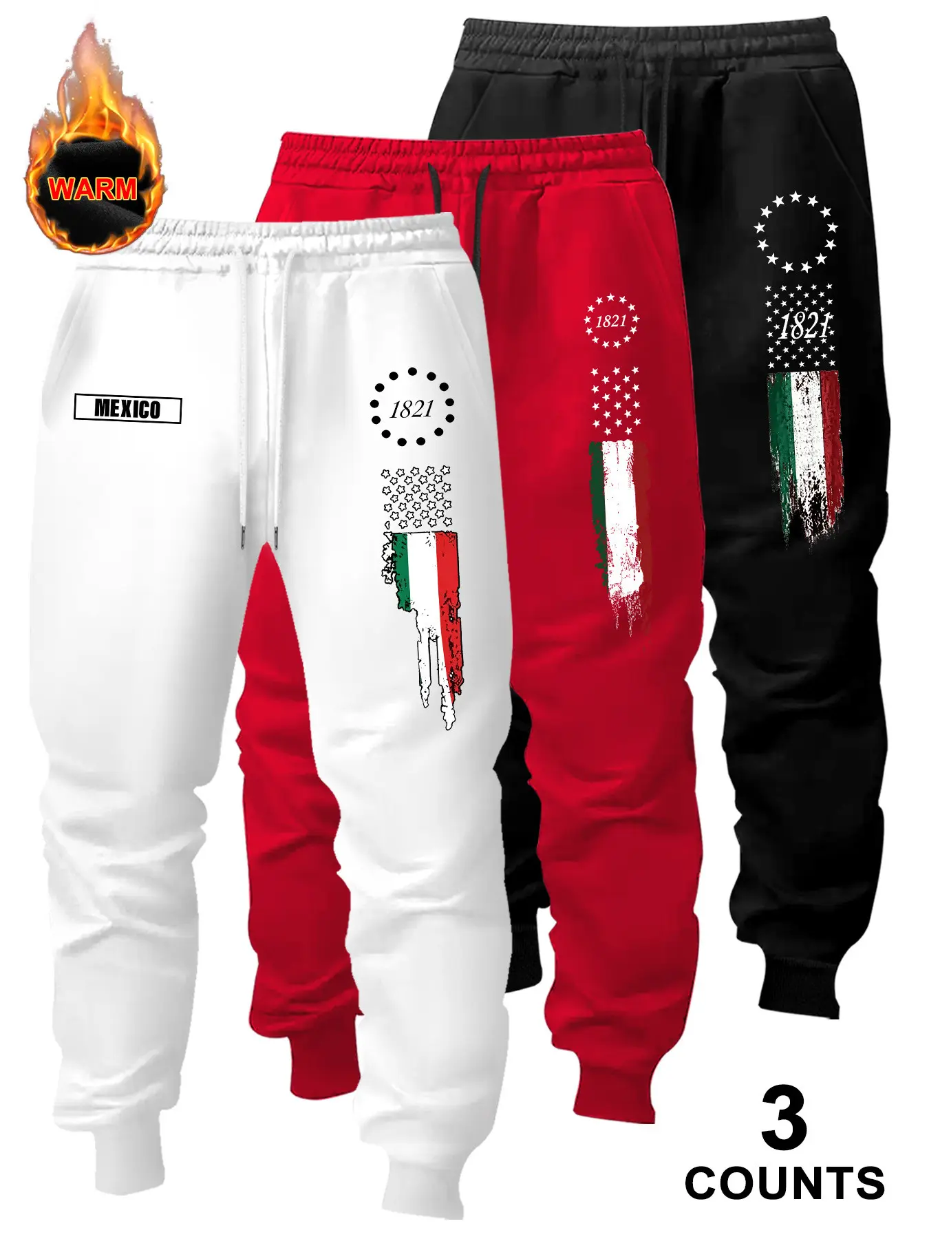 Men's Bestselling Drawstring Fleece Long Pants, High-End Design Eagle Print, Comfortable Soft Fabric, Multiple Colors, Summer Casual Wear