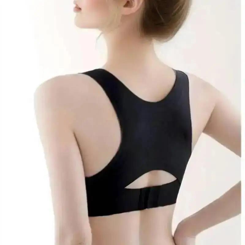 Shaping Posture Corrector Push-up Bra Women Seamless Wireless Underwear Front Button Bra Back Support Underwire Sport Bra Yoga