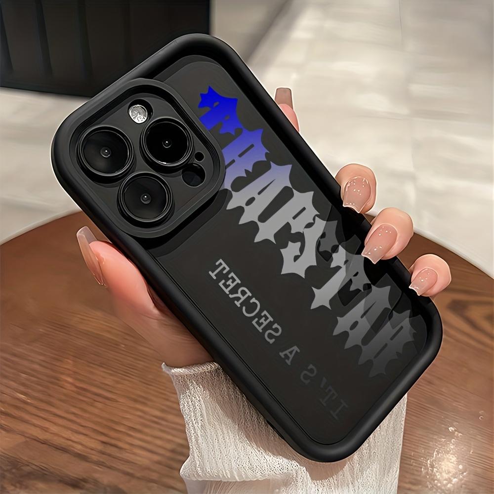 1pc Fashionable Blade Design T-Trapstars Pattern Phone Case, Full Protection Phone Case with Eye of Providence Staircase Design, Staircase Phone Case Compatible with iPhone 11 12 13 14 15 16 17 Pro Max Air Plus Series, Shockproof Clear Back Cover